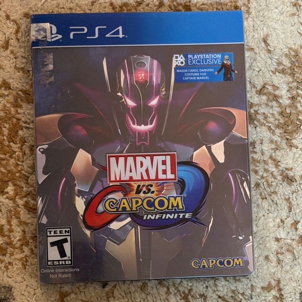 Marvel vs Capcom Infinite Deluxe Edition (Sony PlayStation 4 PS4) Steelbook